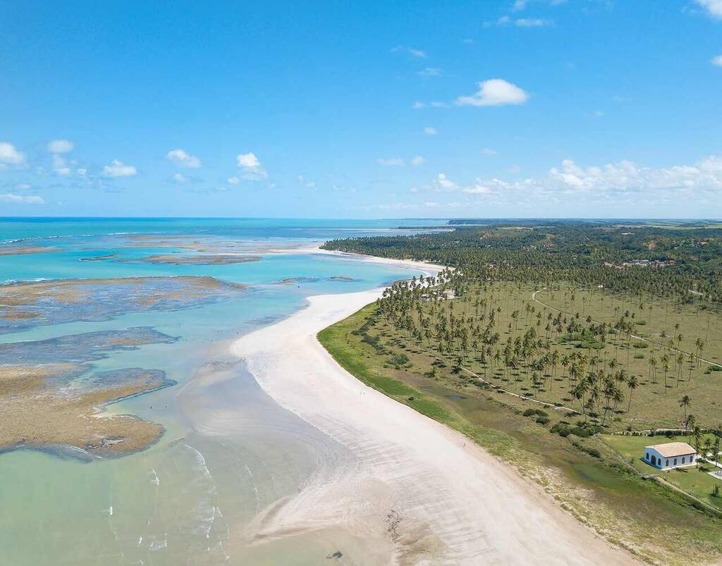 praias para visitar, representando o que fazer em Japaratinga